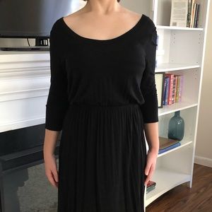 ModCloth black scoop neck dress